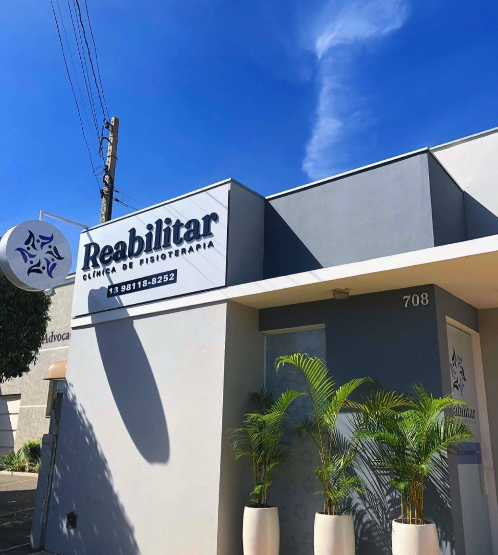 Fachada da Clínica Reabilitar