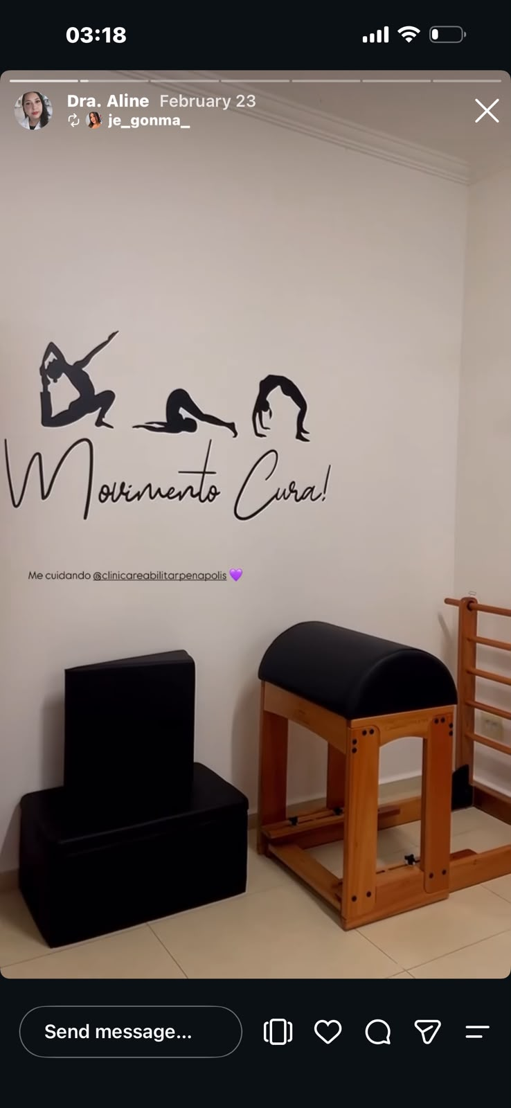 Espaço de Pilates da Reabilitar